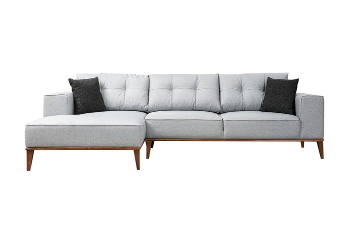 Atelier Del Sofa Sofá Cama Esquinero Izquierdo Gris Claro (Chl+3R) 288 x 160 cm